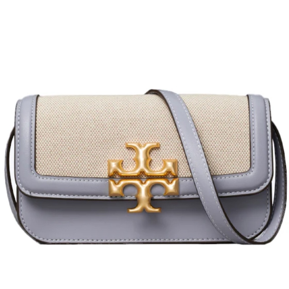 Tory Burch Eleanor Phone Crossbody Bag Cloud Blue NEW WITH TAGS